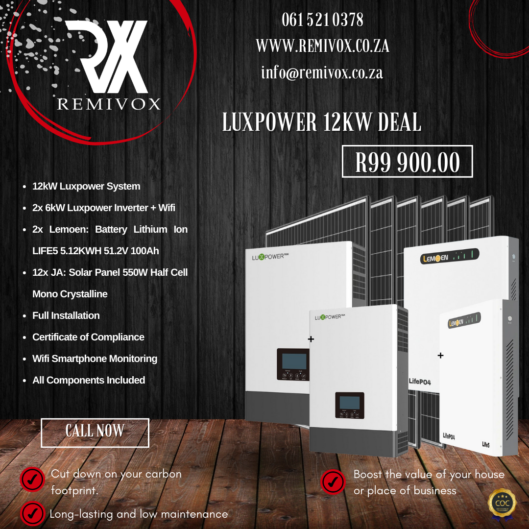 LUXPOWER 12KW Solar System Special